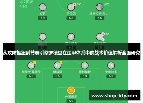 从攻防枢纽到节奏引擎罗德里在法甲体系中的战术价值解析全面研究